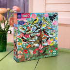 French Medieval Songbirds 1000 Piece Puzzle