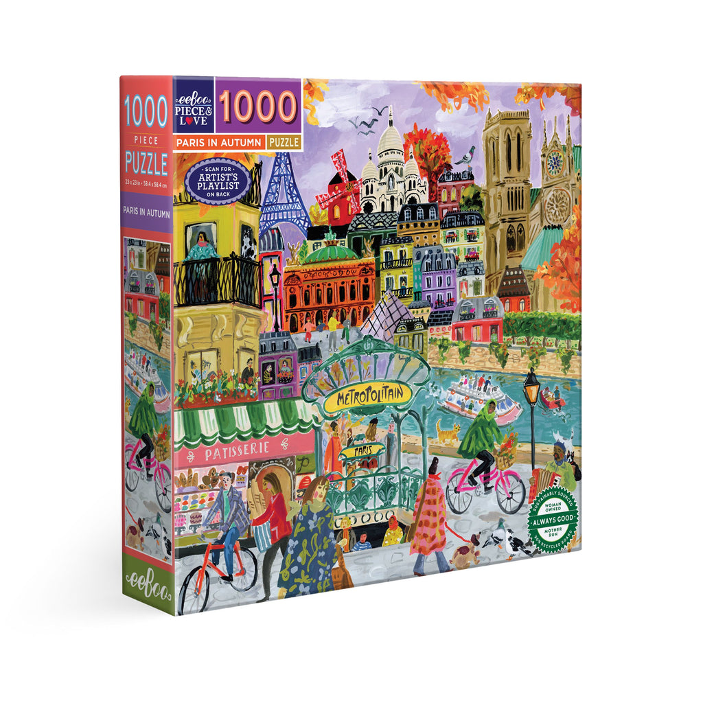 Paris in Autumn 1000 Piece Puzzle