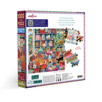 English Cottage Library 1000 Piece Puzzle