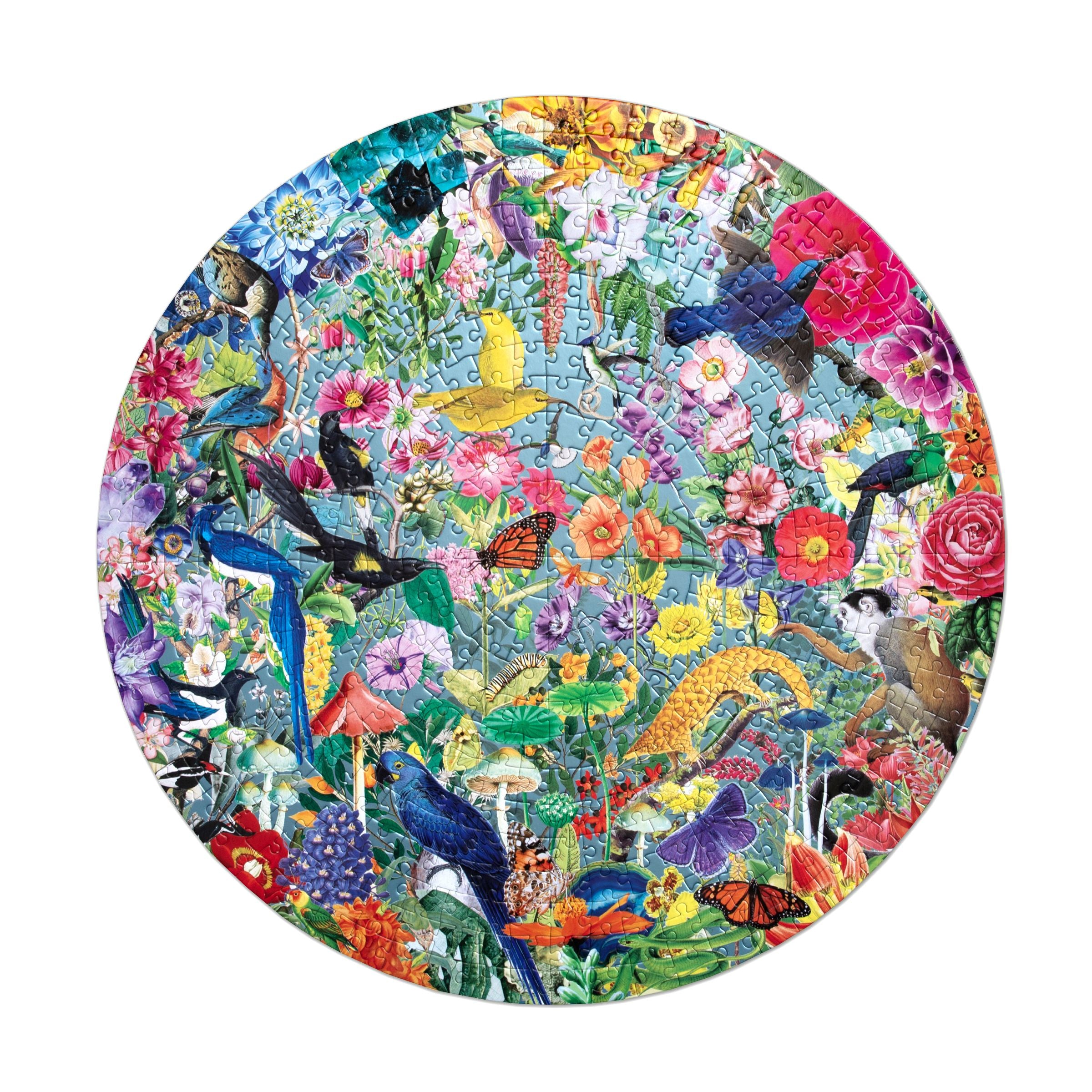 Paradise Garden 500 Round Puzzle