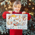 Winter Sleigh Ride 20 Piece Puzzle