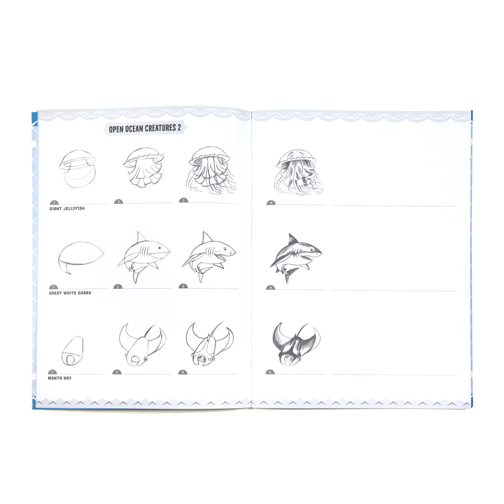 Learn to Draw Under the Sea