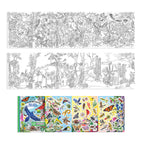 Bugs, Birds, & Butterflies Fold-Out Coloring Book