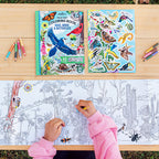 Bugs, Birds, & Butterflies Fold-Out Coloring Book