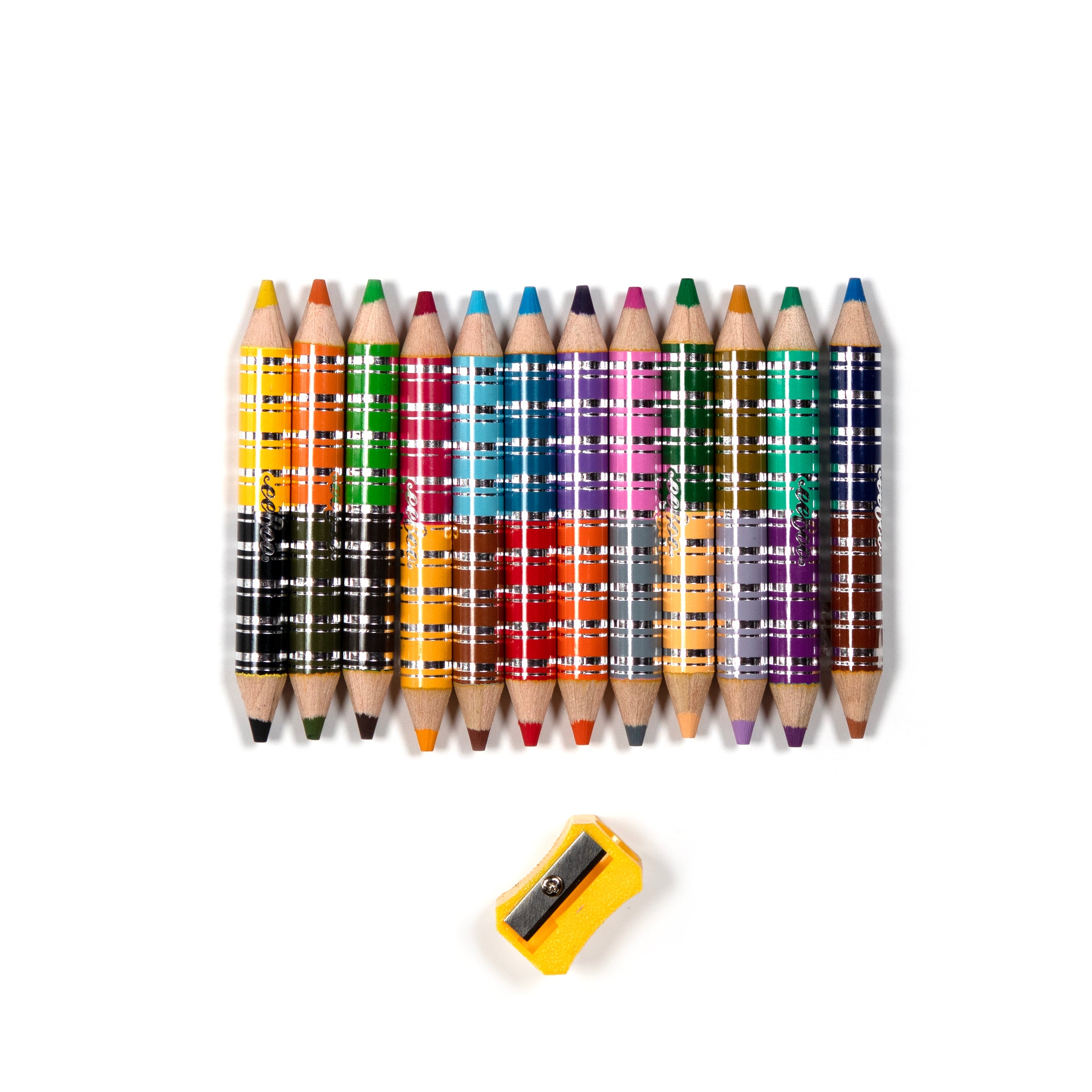 Woodland Friends 12 Double-Sided Biggie Pencil Assortment