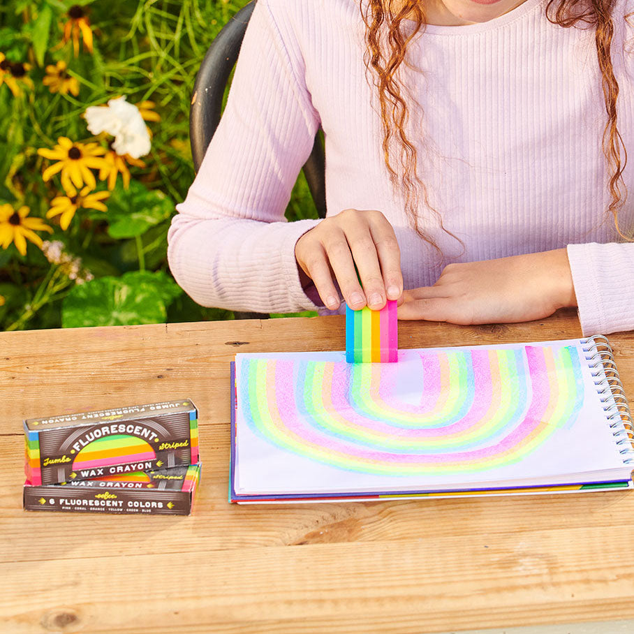 Fluorescent Jumbo Crayon Bundle (15)