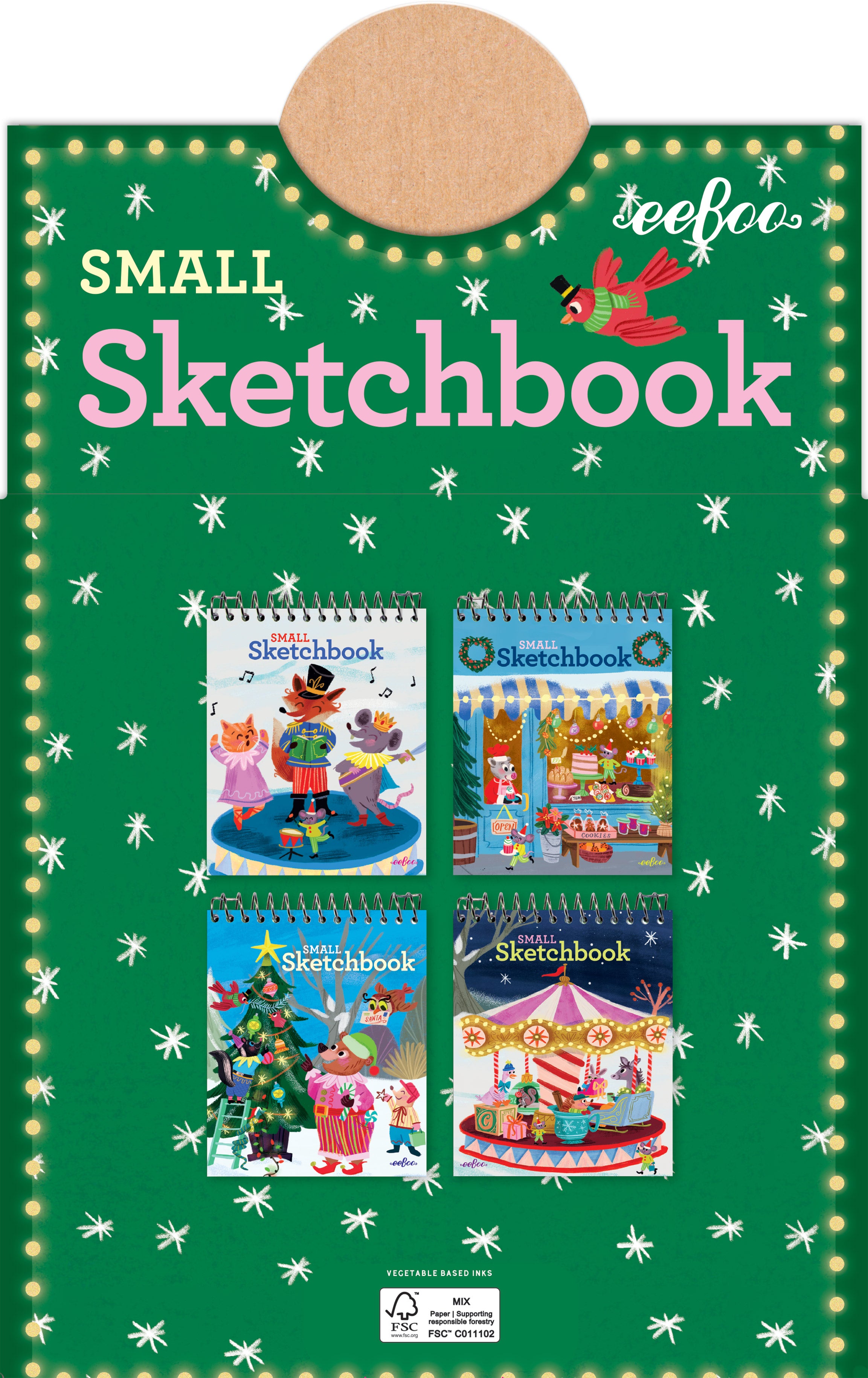 Christmas Village Small Sketchbook Assortment (24)