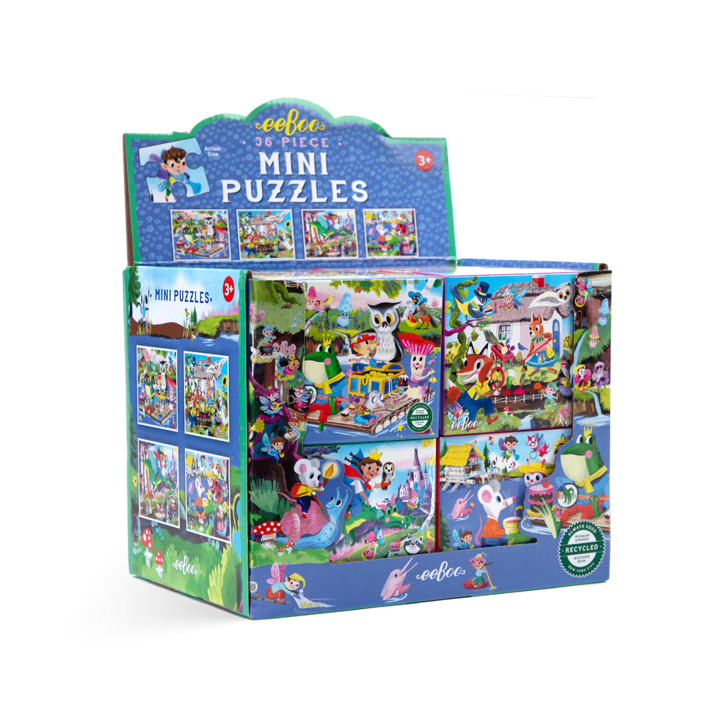 Fairies & Tales Mini Puzzle Assort (16 units)