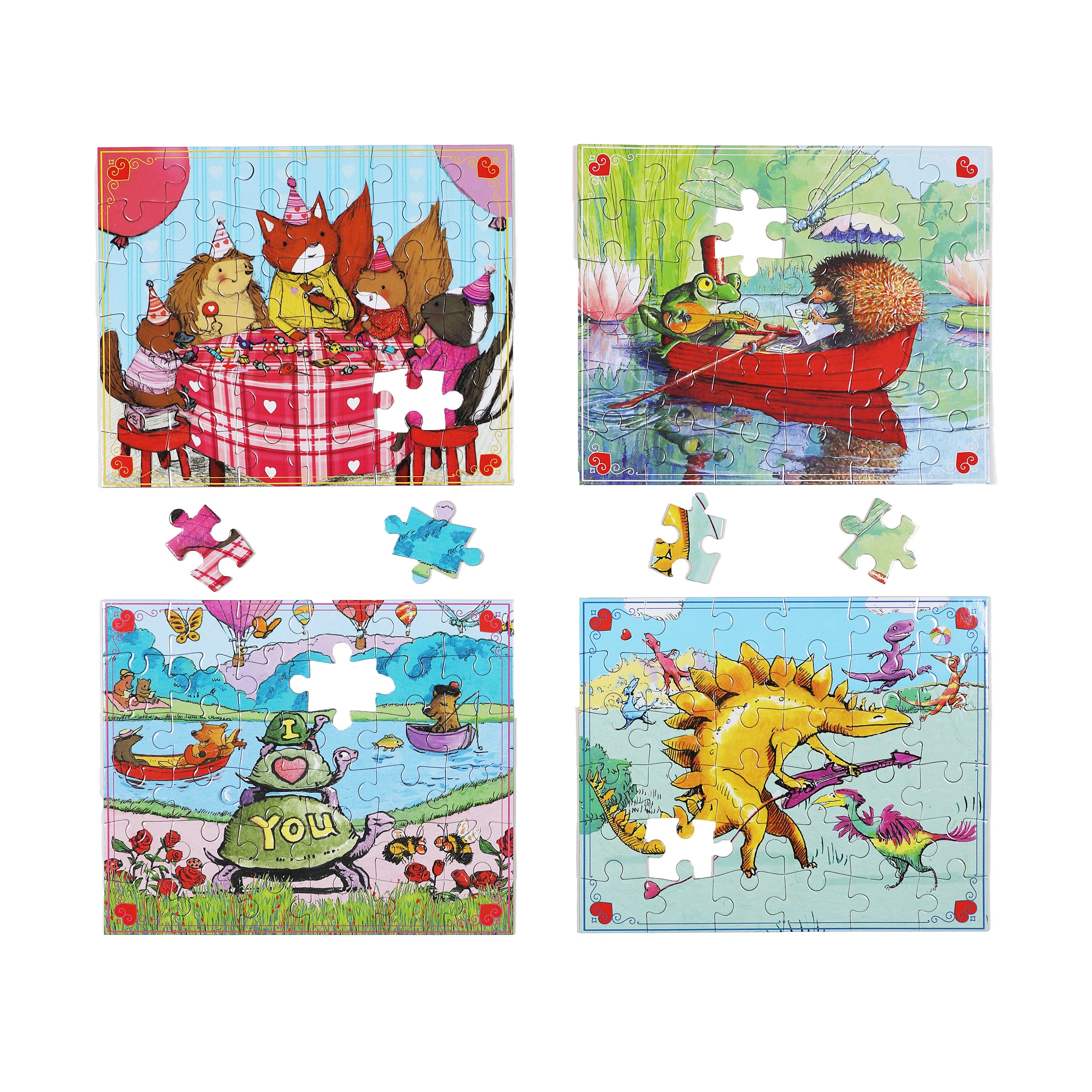 Miniature Valentine Puzzle Assortment
