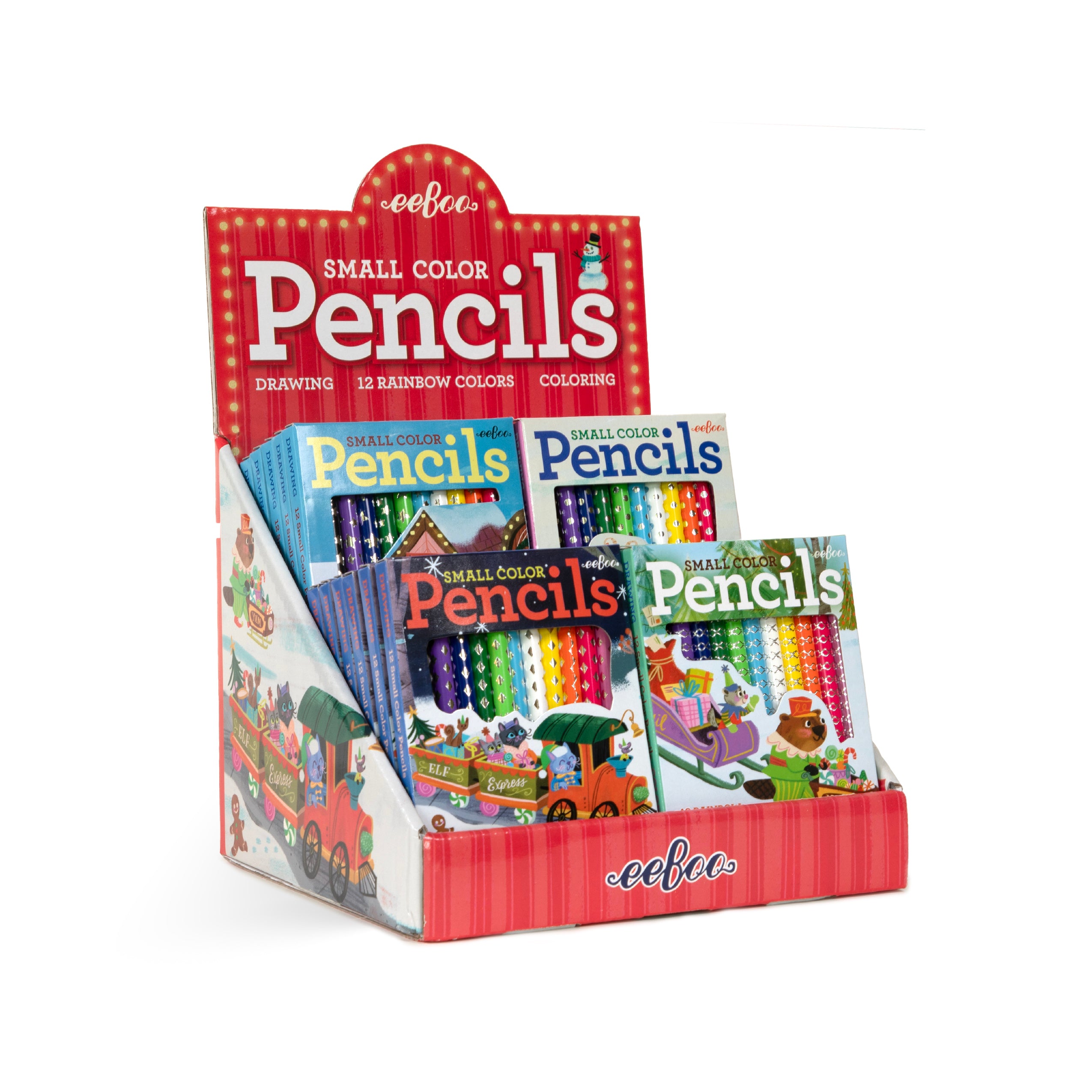 Christmas Village Small Pencil Assortment (24)