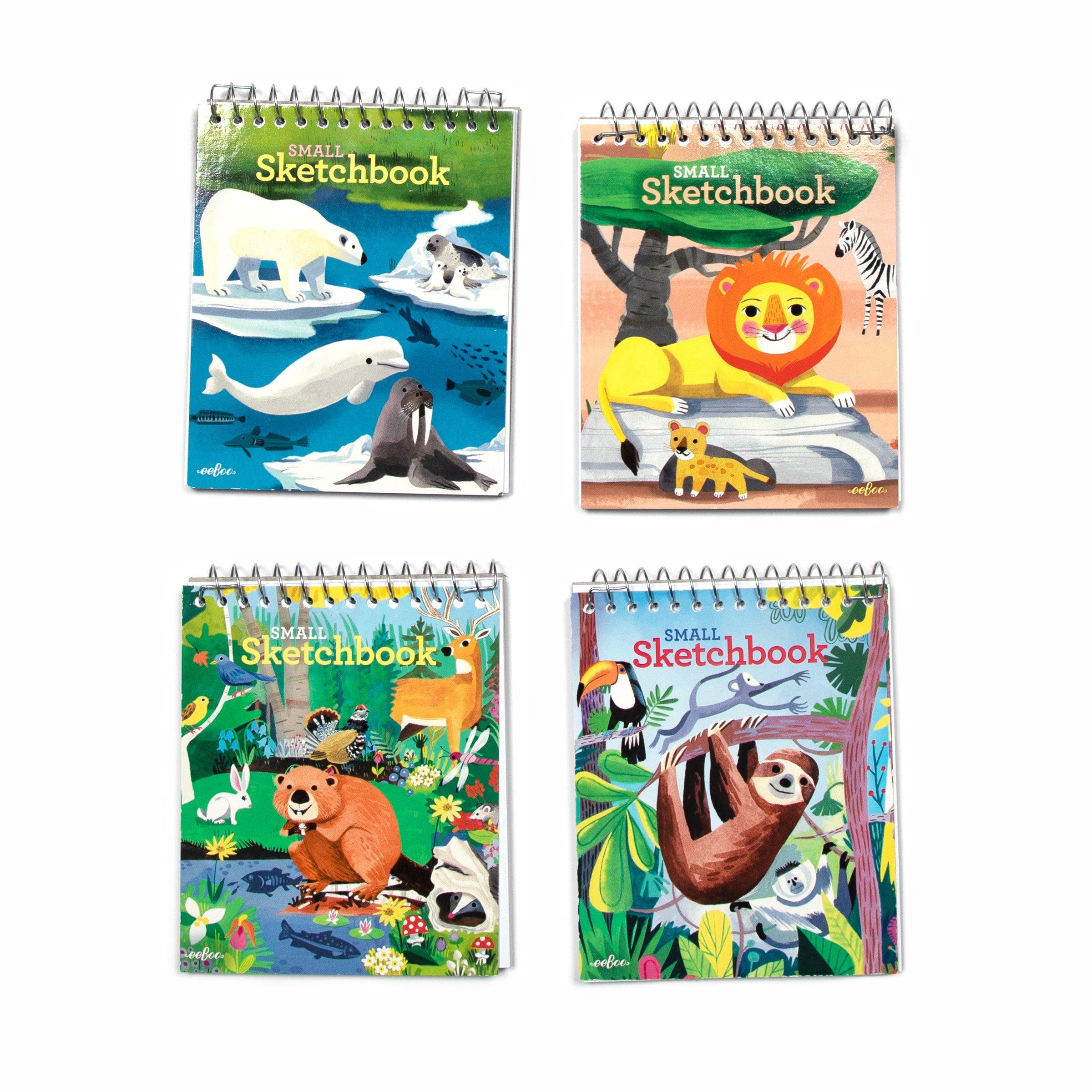 Small Sketchbook Animals in the Wild Assortment