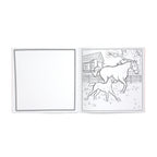 Farm Square Coloring Book
