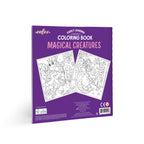 Magical Creatures Square Coloring Book