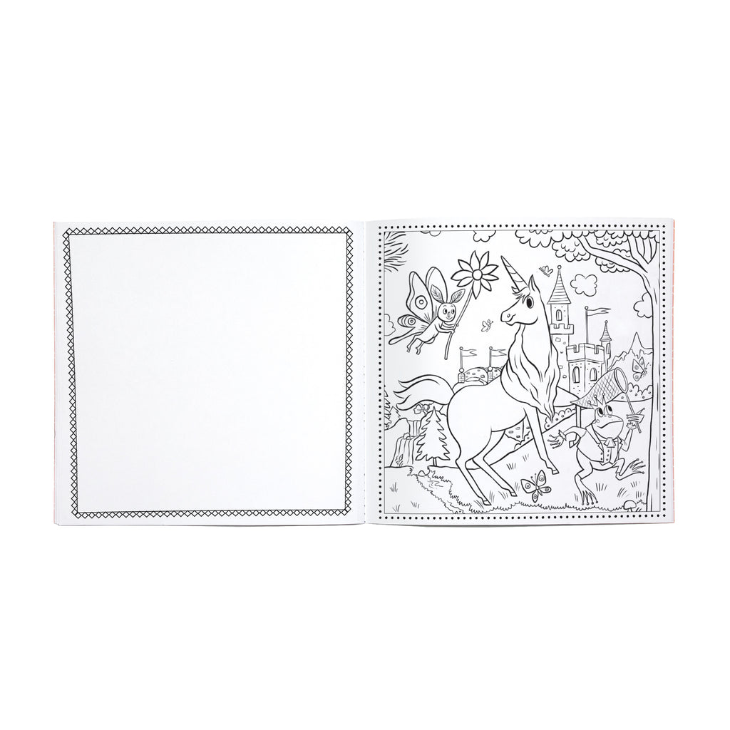Magical Creatures Square Coloring Book