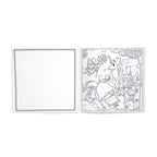 Magical Creatures Square Coloring Book