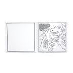 Dinosaur Square Coloring Book