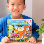 Dinosaur Square Coloring Book