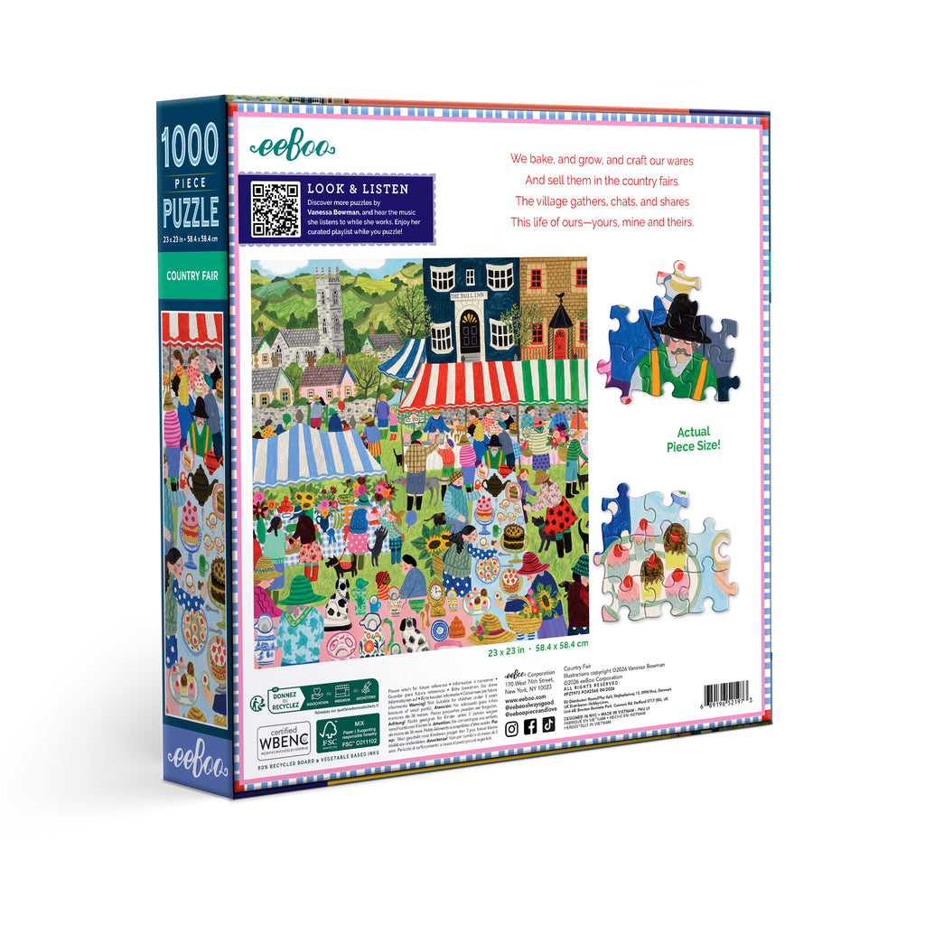 Country Fair 1000 Piece Puzzle