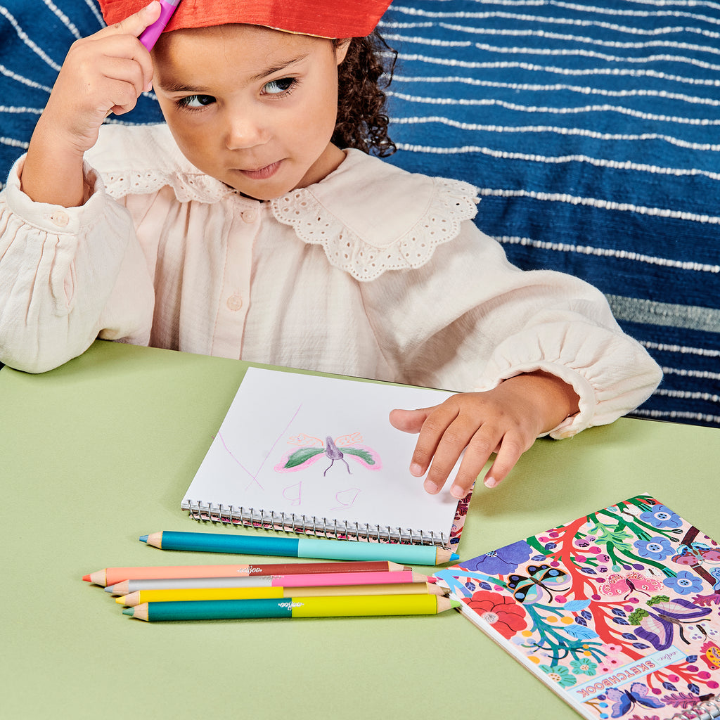 Butterflies 6 Jumbo Special Pencils