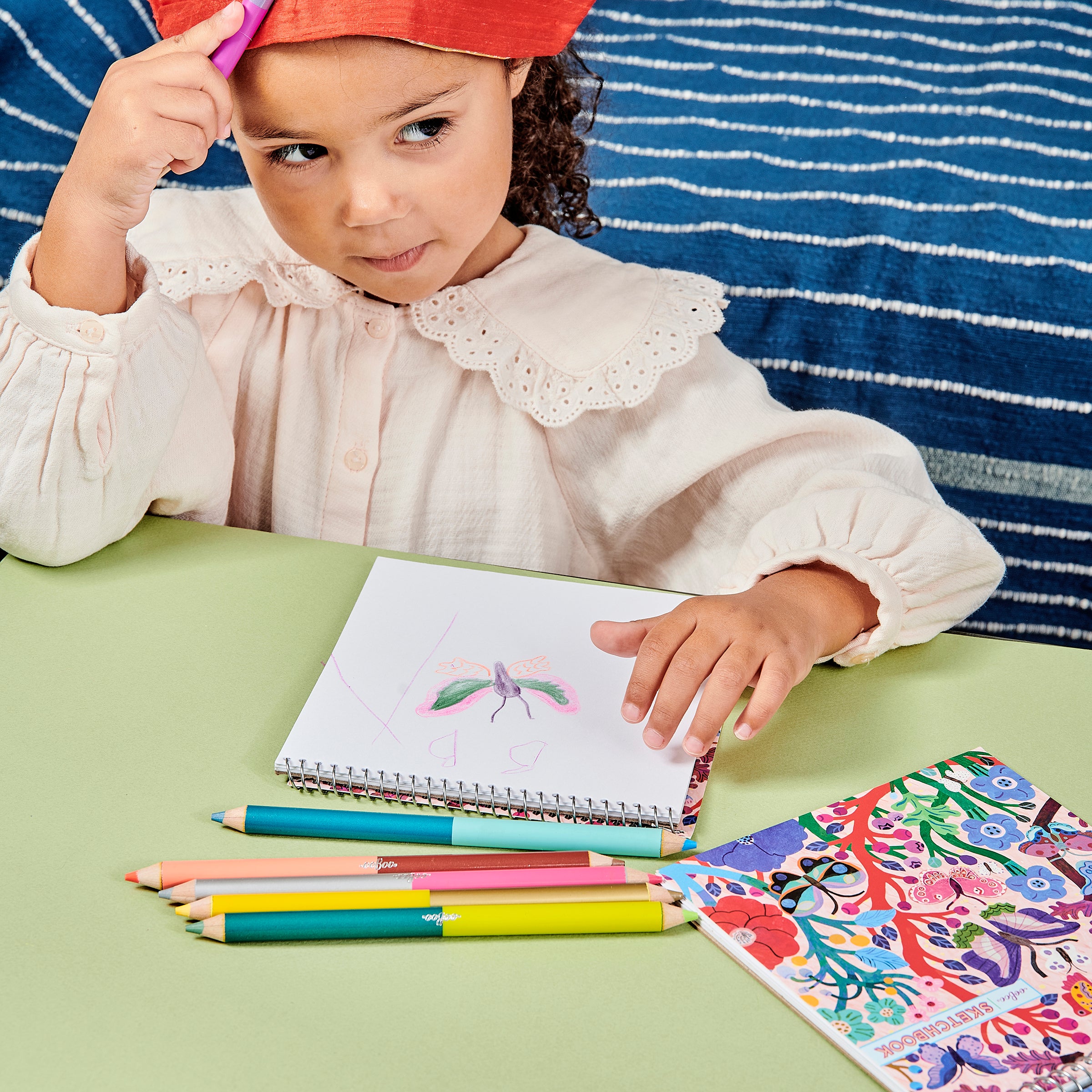 Butterflies 6 Jumbo Special Pencils