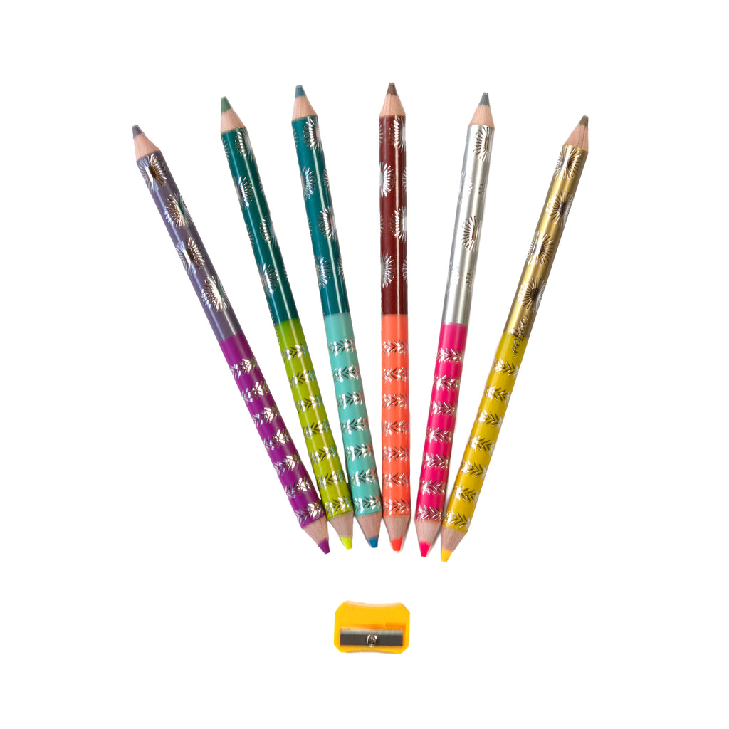 King Fox 6 Jumbo Pencils