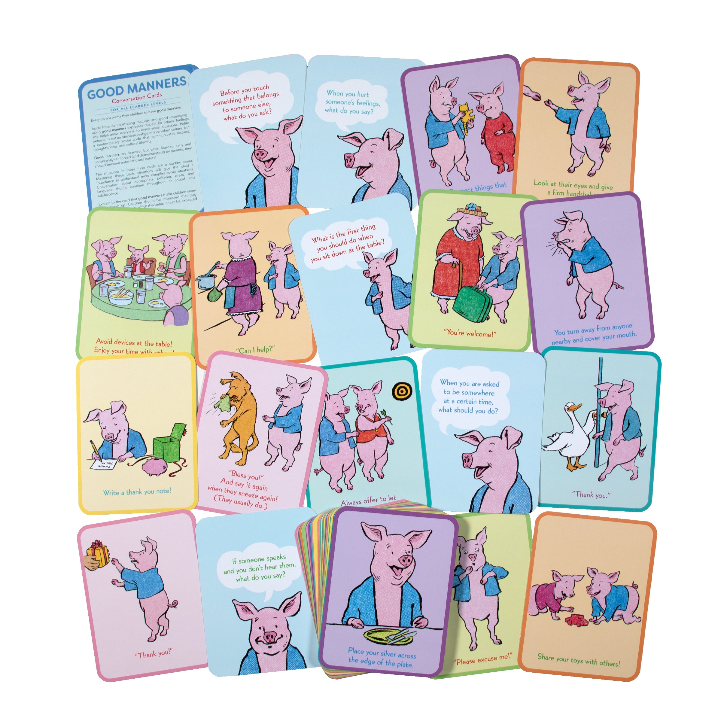 Good Manners Conversation Cards