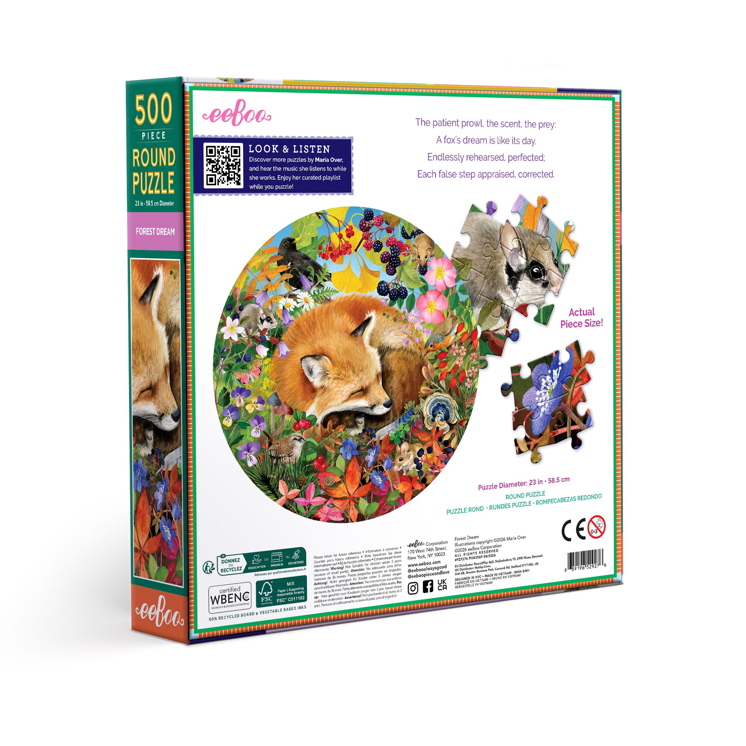 Forest Dream 500 Piece Puzzle