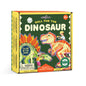 Dinosaur-themed toy packaging with colorful graphics 