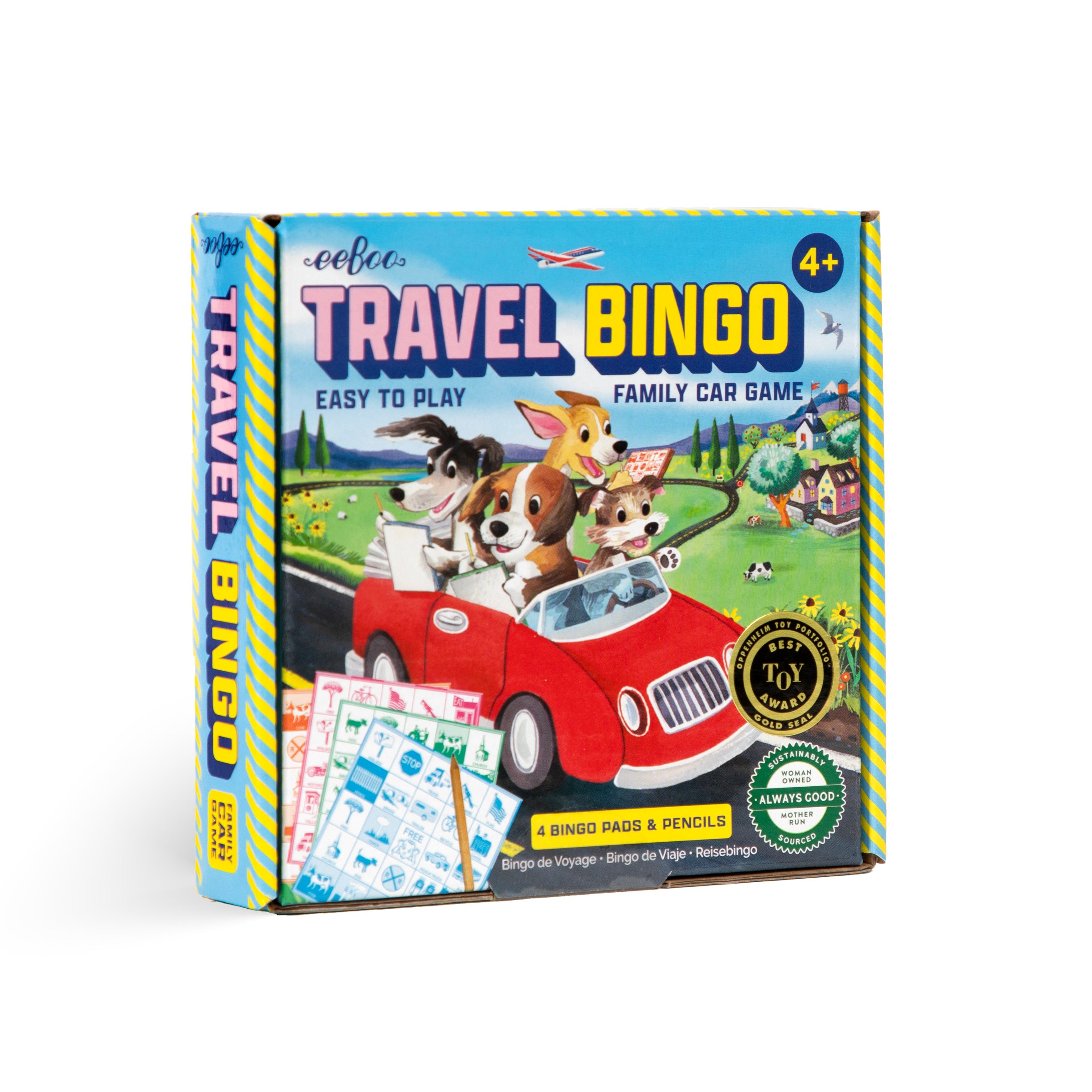 Back-Order Travel Bingo