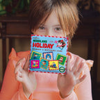 Woodland Holiday Little Square Memory Game