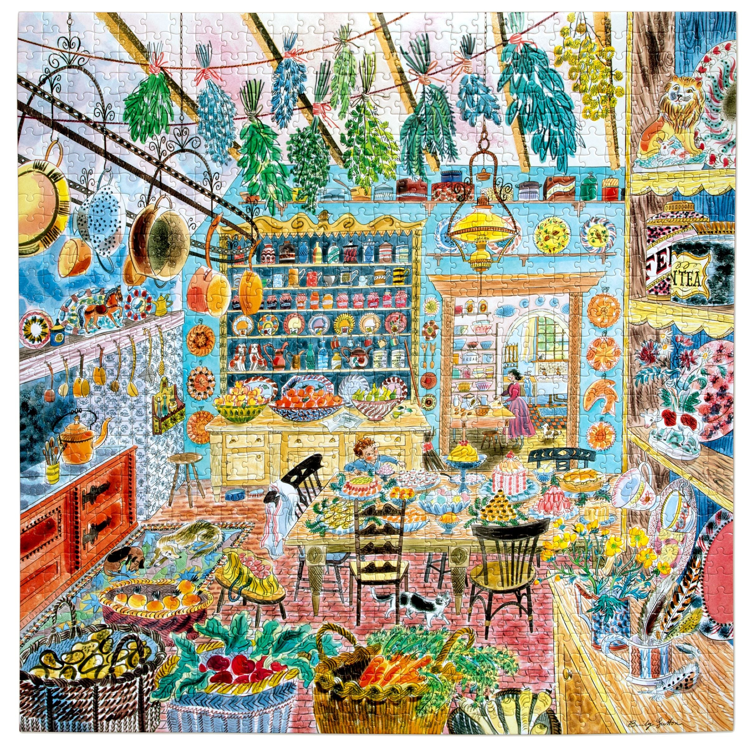 Victorian Kitchen 1000 Piece Puzzle