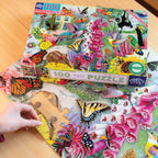 Love of Pollinators 100 Piece Puzzle