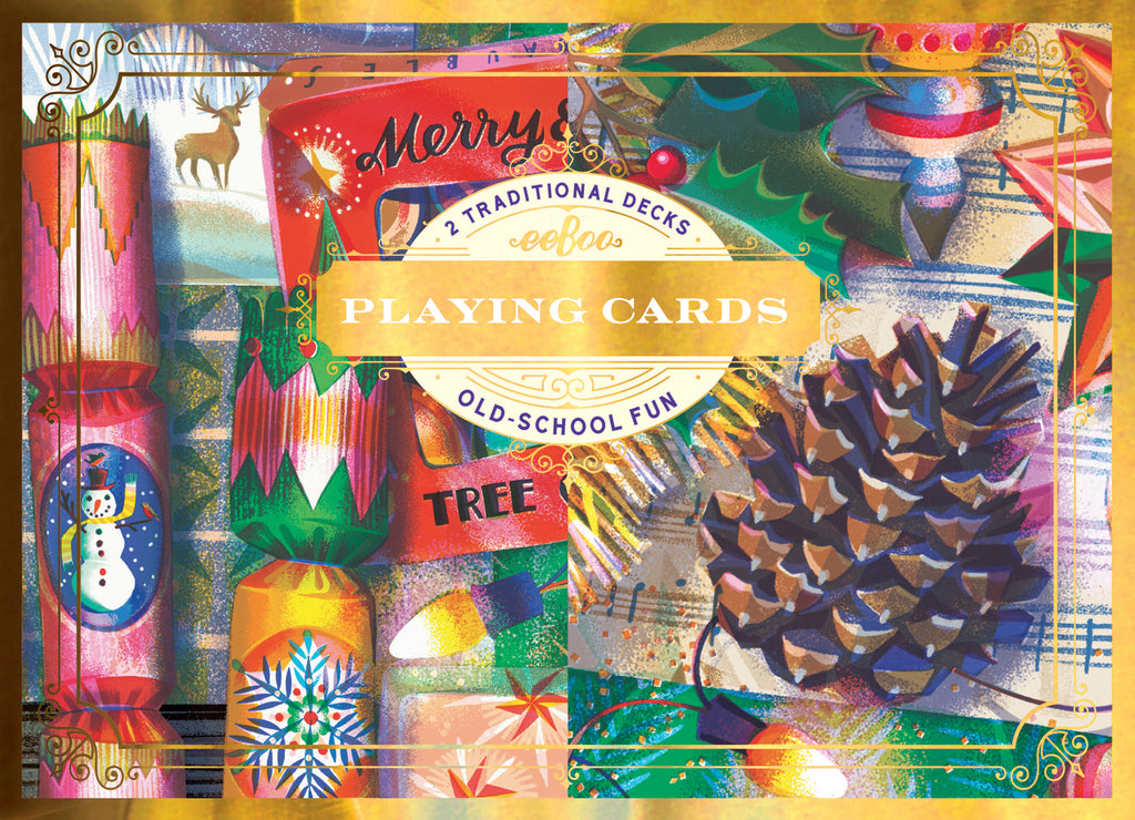 Christmas Decorations Playing Cards