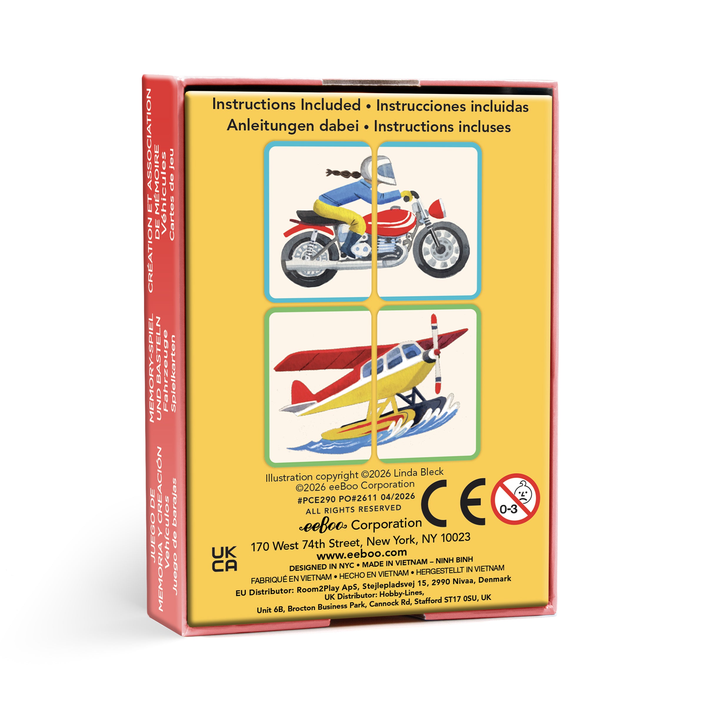 Vehicles Memory Match & Make