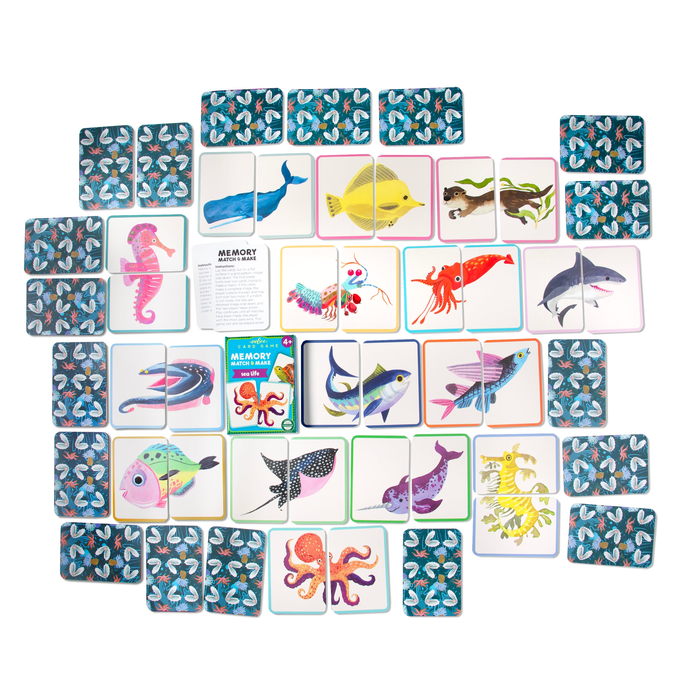 Sea Life Memory Match & Make