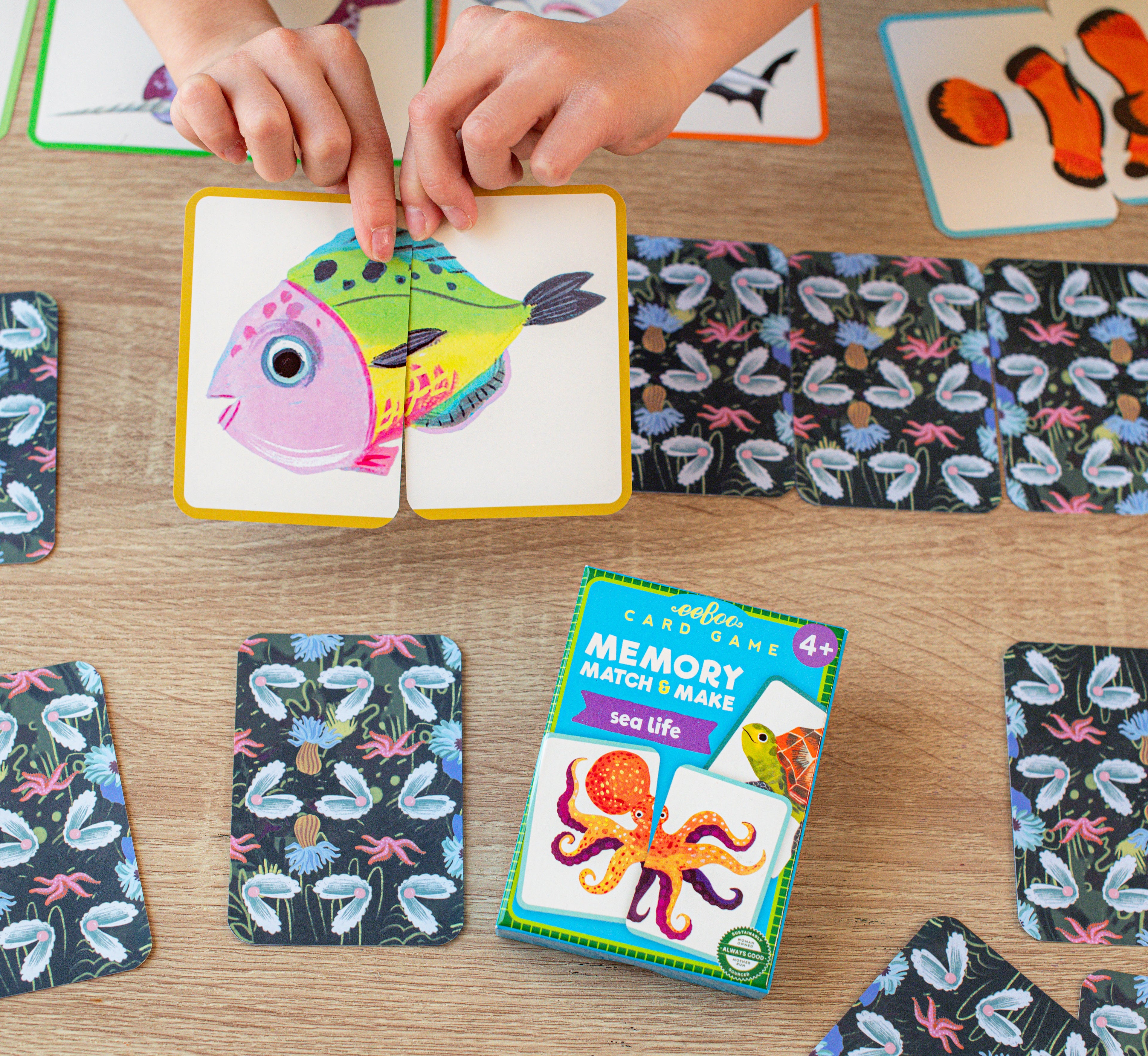 Sea Life Memory Match & Make