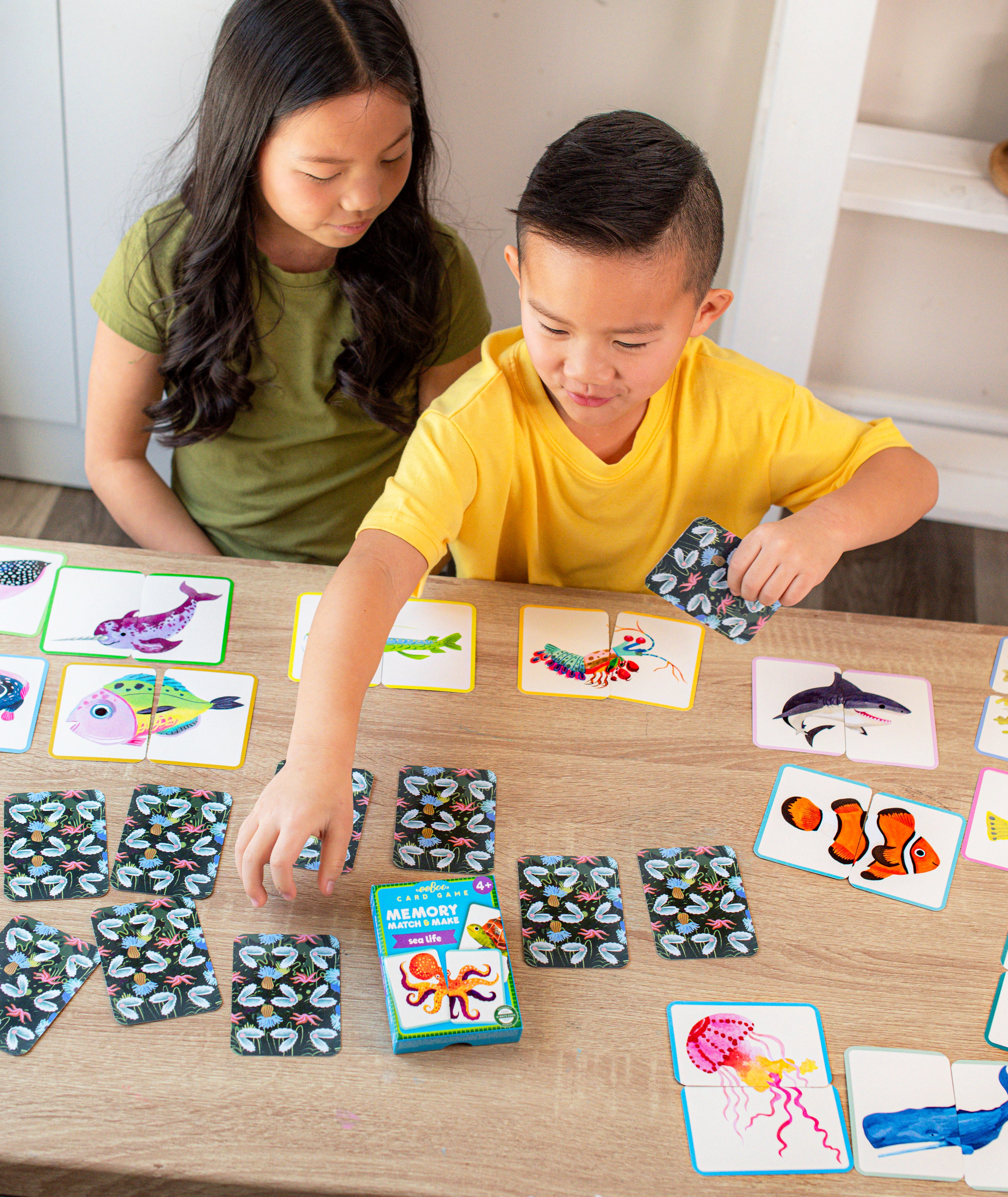 Sea Life Memory Match & Make