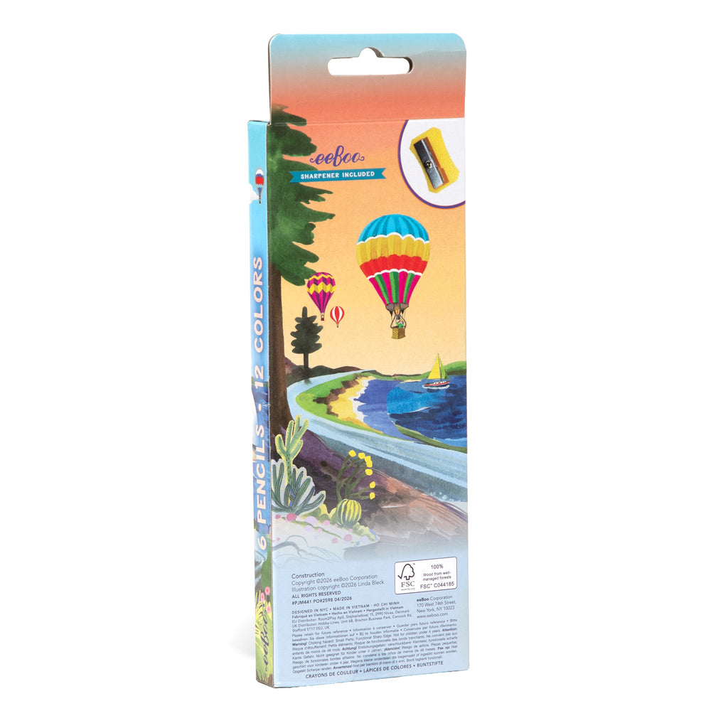Construction 6 Jumbo Color Pencils