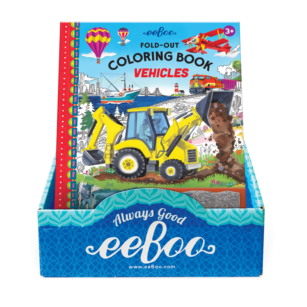 Fold-Out Coloring Books