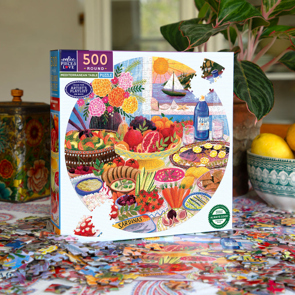 Mediterranean Table 500 Piece Puzzle
