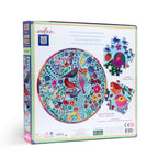 Four Birds 500 Piece Round Puzzle