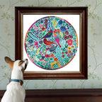 Four Birds 500 Piece Round Puzzle