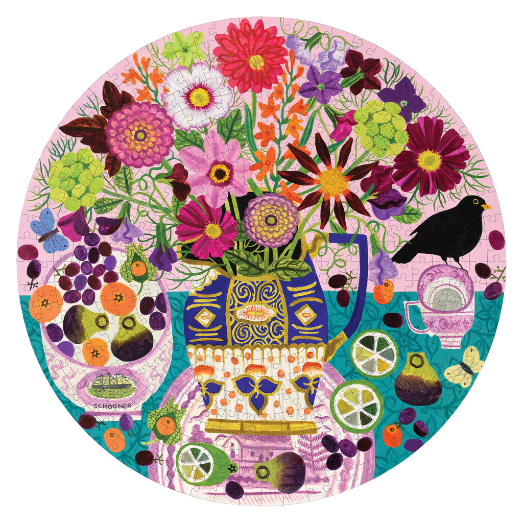 Fruits & Flowers Still Life 500 Piece Puzzle