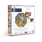 Poisonous Mushrooms 500 Piece Octagon Puzzle