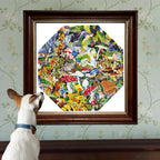 Poisonous Mushrooms 500 Piece Octagon Puzzle