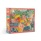 USA Map 48 Piece Giant Puzzle