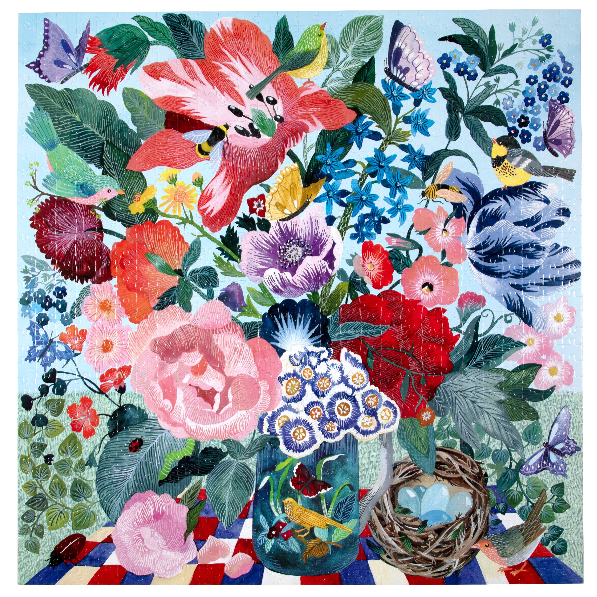 Spring Bouquet 1000 Piece Puzzle