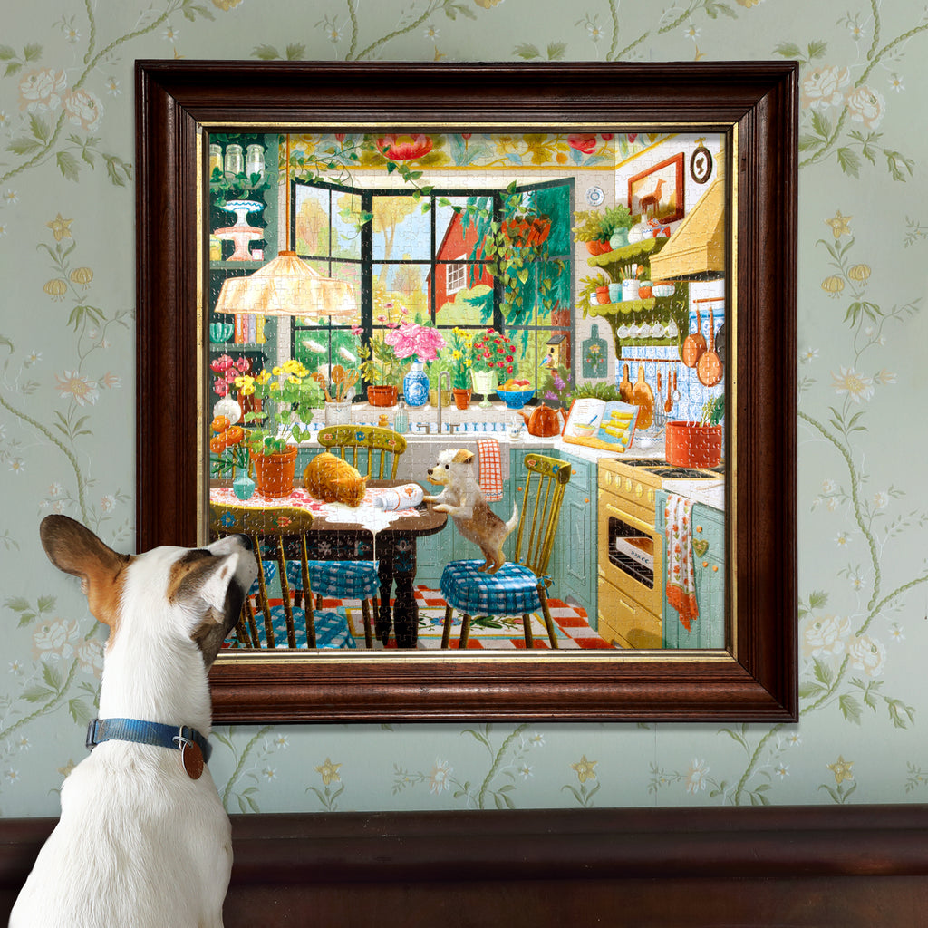 Springtime Kitchen 1000 Piece Puzzle