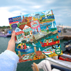 New England Wharf 1000 Piece Puzzle