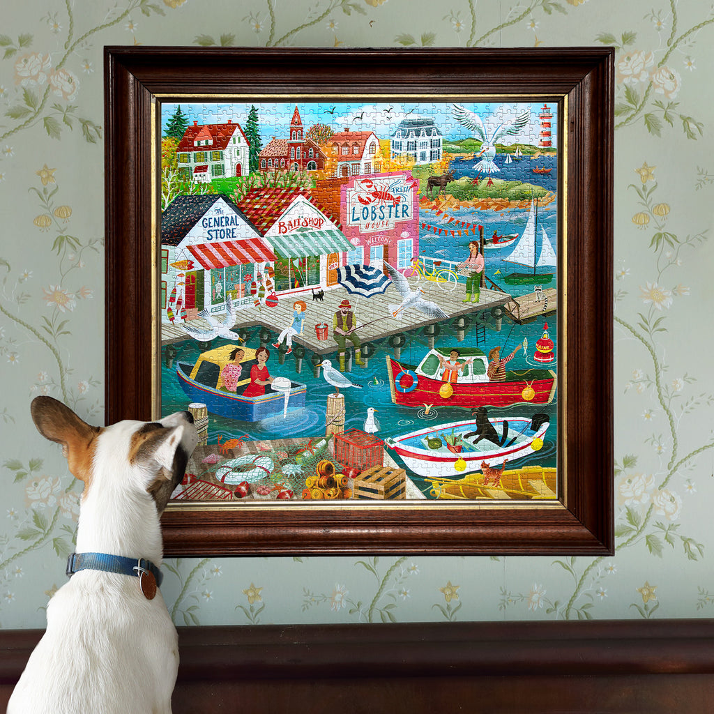 New England Wharf 1000 Piece Puzzle